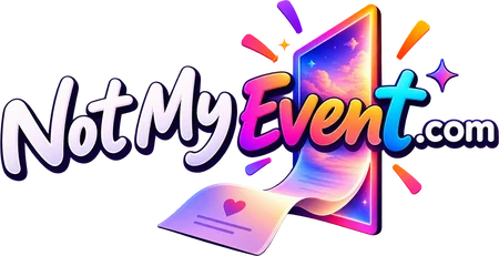 Not My Event home